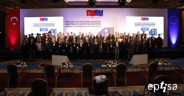 T.C. Ulaştırma ve Altyapı Bakanlığının “Bozulabilir Gıda Maddelerinin Taşınmasına İlişkin Kurumsal Kapasitesinin Güçlendirilmesi Projesi” tanıtım toplantısı 28 Eylül 2021 günü Ankara’da gerçekleştirildi.