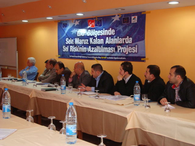 GAP B&#246;lgesinde Sele Maruz Kalan Alanlarda Sel Riskinin Azaltılması Projesi i&#231;in Teknik Destek